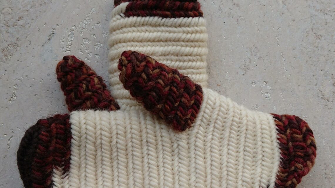 Needlebinding Mittens